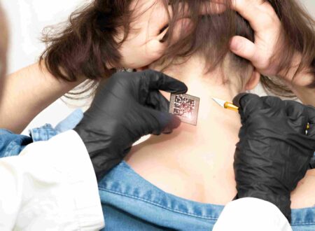 Back Dermal Piercing