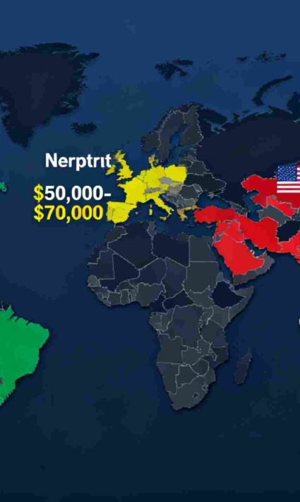 Heart prices as per countries
