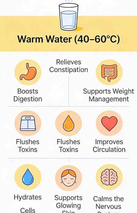 benefits of drinking warm water