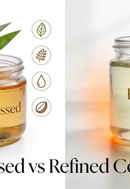 cold pressed coconut oil vs refined