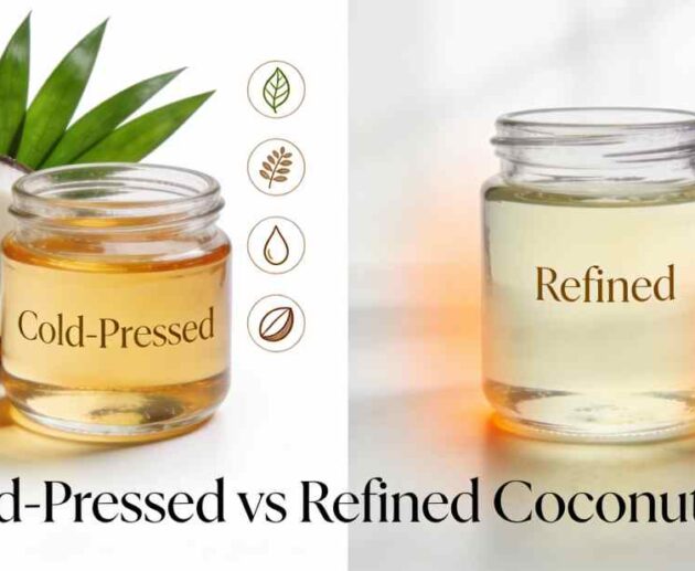 cold pressed coconut oil vs refined