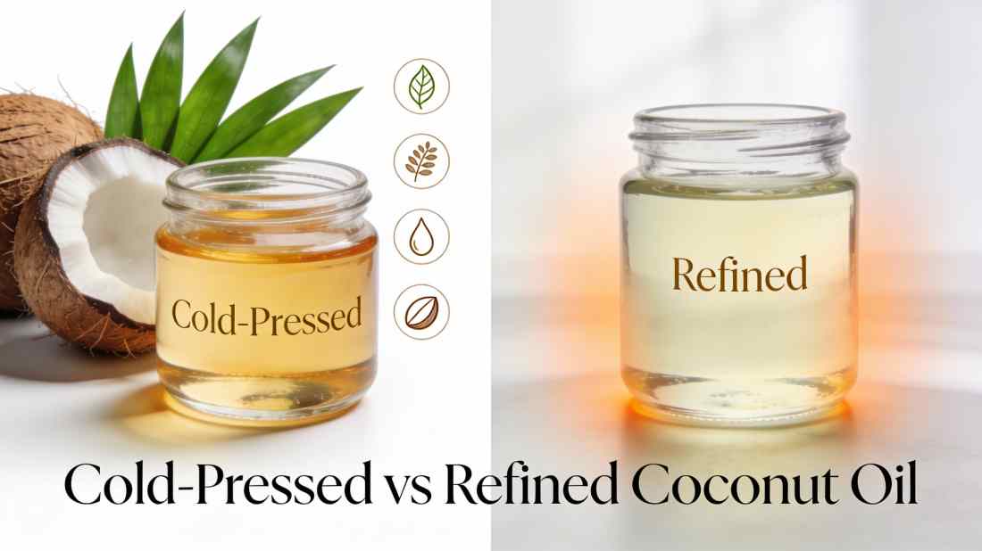 cold pressed coconut oil vs refined