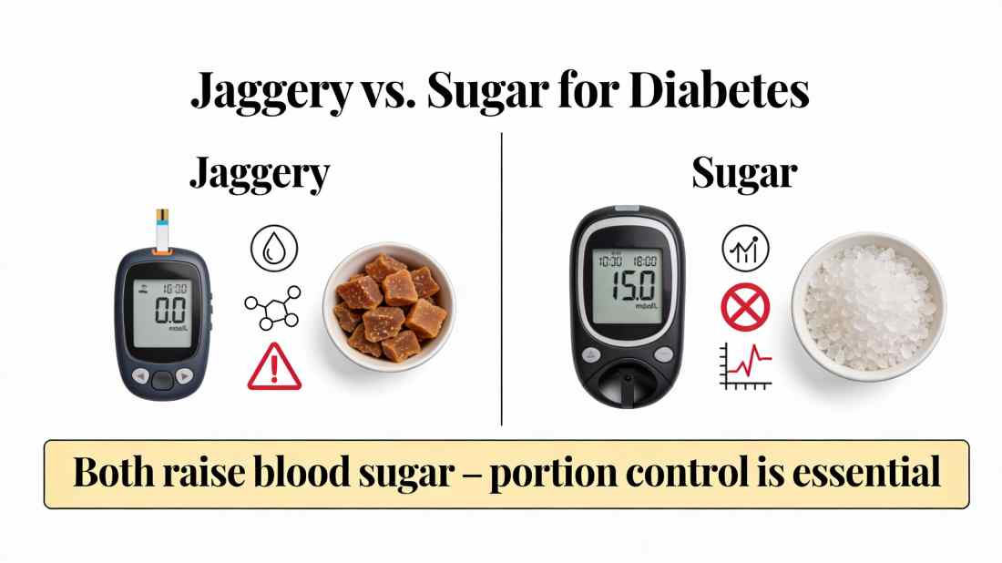 jaggery vs sugar for diabetes