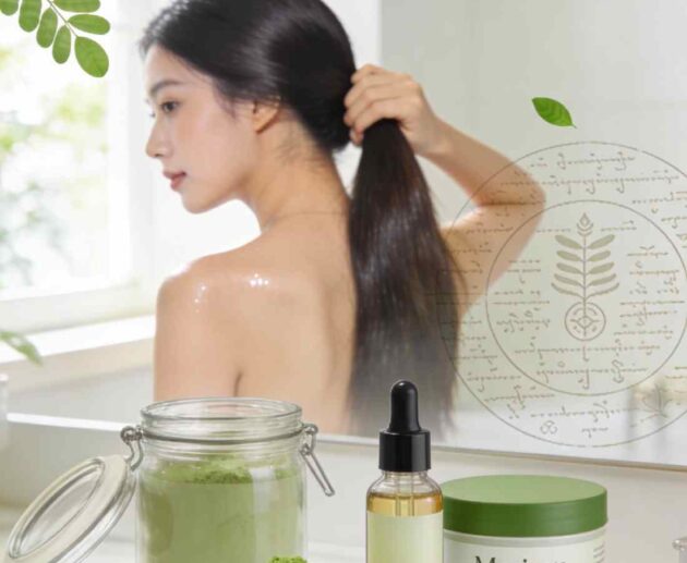 moringa powder for modern hair and skin health