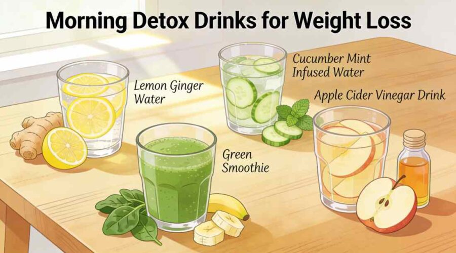 morning detox drinks for weight loss